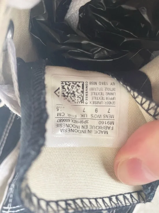 Converse All Star Chuck Taylor black high tops - Picture 8 of 8